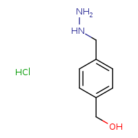 [4-(hydrazinylmethyl)phenyl]methanol hydrochloride