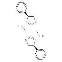 (4S)-4-phenyl-2-{3-[(4S)-4-phenyl-4,5-dihydro-1,3-oxazol-2-yl]pentan-3-yl}-4,5-dihydro-1,3-oxazole
