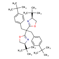 (4S)-4-tert-butyl-2-{2-[(4S)-4-tert-butyl-4,5-dihydro-1,3-oxazol-2-yl]-1,3-bis(4-tert-butylphenyl)propan-2-yl}-4,5-dihydro-1,3-oxazole