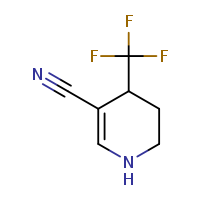 4-(trifluoromethyl)-1,4,5,6-tetrahydropyridine-3-carbonitrile