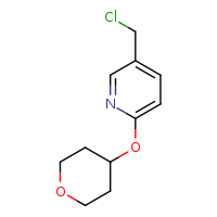 5-(chloromethyl)-2-(oxan-4-yloxy)pyridine