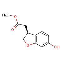 methyl 2-[(3S)-6-hydroxy-2,3-dihydro-1-benzofuran-3-yl]acetate
