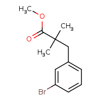 methyl 3-(3-bromophenyl)-2,2-dimethylpropanoate