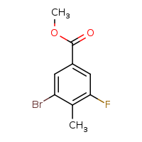 methyl 3-bromo-5-fluoro-4-methylbenzoate