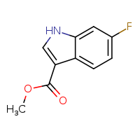 methyl 6-fluoro-1H-indole-3-carboxylate