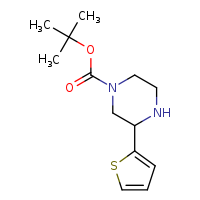 tert-butyl 3-(thiophen-2-yl)piperazine-1-carboxylate