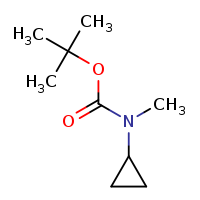 tert-butyl N-cyclopropyl-N-methylcarbamate