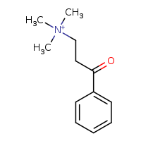 trimethyl(3-oxo-3-phenylpropyl)azanium