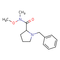 1-benzyl-N-methoxy-N-methylpyrrolidine-2-carboxamide