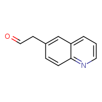 2-(quinolin-6-yl)acetaldehyde