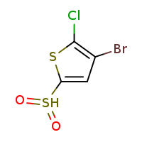 3-bromo-2-chloro-5-sulfonylthiophene