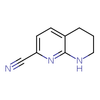 5,6,7,8-tetrahydro-1,8-naphthyridine-2-carbonitrile