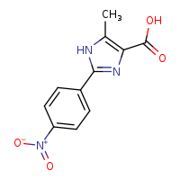 5-methyl-2-(4-nitrophenyl)-1H-imidazole-4-carboxylic acid