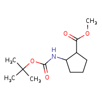 methyl 2-[(tert-butoxycarbonyl)amino]cyclopentane-1-carboxylate