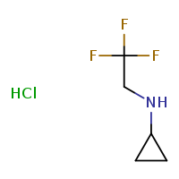 N-(2,2,2-trifluoroethyl)cyclopropanamine hydrochloride
