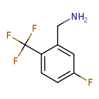 1-[5-fluoro-2-(trifluoromethyl)phenyl]methanamine