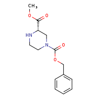 1-benzyl 3-methyl (3S)-piperazine-1,3-dicarboxylate