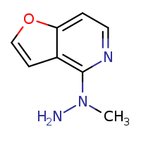 1-{furo[3,2-c]pyridin-4-yl}-1-methylhydrazine