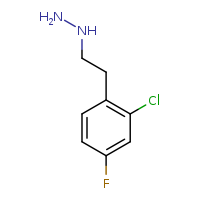 [2-(2-chloro-4-fluorophenyl)ethyl]hydrazine