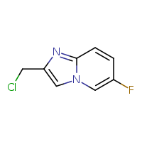 2-(chloromethyl)-6-fluoroimidazo[1,2-a]pyridine