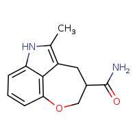 2-methyl-9-oxa-3-azatricyclo[6.4.1.0?,¹³]trideca-1,4,6,8(13)-tetraene-11-carboxamide