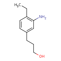 3-(3-amino-4-ethylphenyl)propan-1-ol