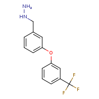 ({3-[3-(trifluoromethyl)phenoxy]phenyl}methyl)hydrazine