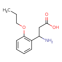3-amino-3-(2-propoxyphenyl)propanoic acid