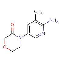 4-(6-amino-5-methylpyridin-3-yl)morpholin-3-one
