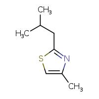 4-methyl-2-(2-methylpropyl)-1,3-thiazole