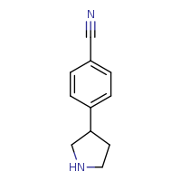 4-(pyrrolidin-3-yl)benzonitrile