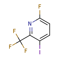 6-fluoro-3-iodo-2-(trifluoromethyl)pyridine