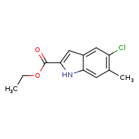ethyl 5-chloro-6-methyl-1H-indole-2-carboxylate