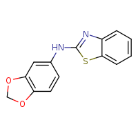 N-(2H-1,3-benzodioxol-5-yl)-1,3-benzothiazol-2-amine