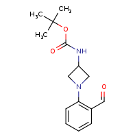 tert-butyl N-[1-(2-formylphenyl)azetidin-3-yl]carbamate