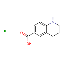 1,2,3,4-tetrahydroquinoline-6-carboxylic acid hydrochloride