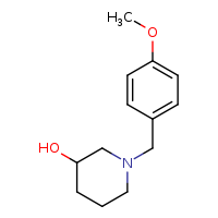 1-[(4-methoxyphenyl)methyl]piperidin-3-ol