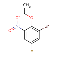 1-bromo-2-ethoxy-5-fluoro-3-nitrobenzene