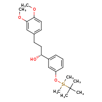 (1R)-1-{3-[(tert-butyldimethylsilyl)oxy]phenyl}-3-(3,4-dimethoxyphenyl)propan-1-ol