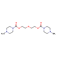2-[2-(4-methylpiperazine-1-carbonyloxy)ethoxy]ethyl 4-methylpiperazine-1-carboxylate