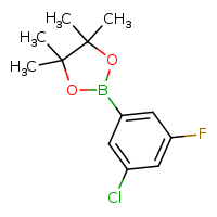 2-(3-chloro-5-fluorophenyl)-4,4,5,5-tetramethyl-1,3,2-dioxaborolane