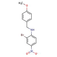 2-bromo-N-[(4-methoxyphenyl)methyl]-4-nitroaniline