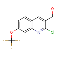 2-chloro-7-(trifluoromethoxy)quinoline-3-carbaldehyde