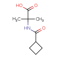 2-(cyclobutylformamido)-2-methylpropanoic acid