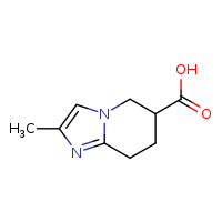 2-methyl-5H,6H,7H,8H-imidazo[1,2-a]pyridine-6-carboxylic acid