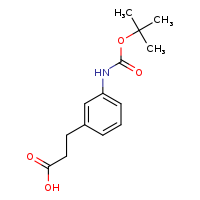 3-{3-[(tert-butoxycarbonyl)amino]phenyl}propanoic acid