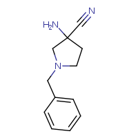 3-amino-1-benzylpyrrolidine-3-carbonitrile