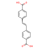 4-[(1Z)-2-(4-carboxyphenyl)ethenyl]benzoic acid