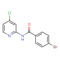 4-bromo-N-(4-chloropyridin-2-yl)benzamide