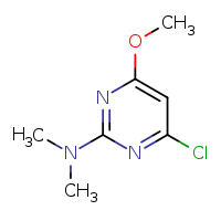 4-chloro-6-methoxy-N,N-dimethylpyrimidin-2-amine